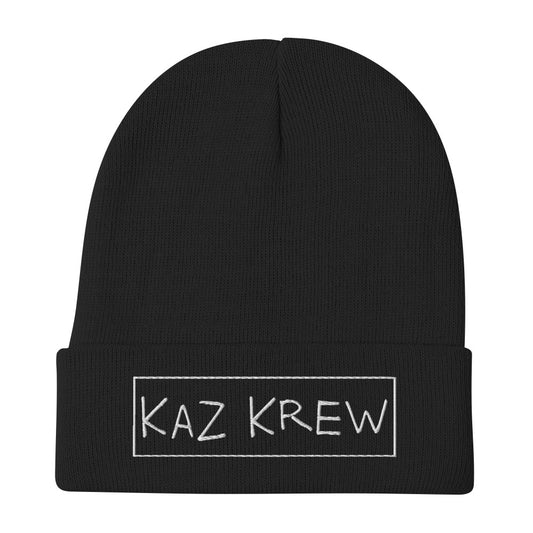 Embroidered Beanie - Kaz Krew
